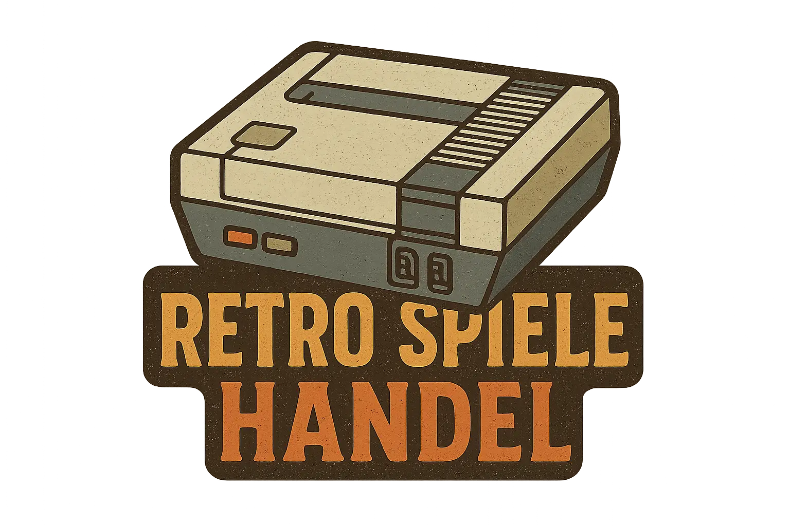 Retro Spiele Handel Logo