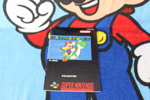 1185 - Super Mario World Anleitung - Super Nintendo