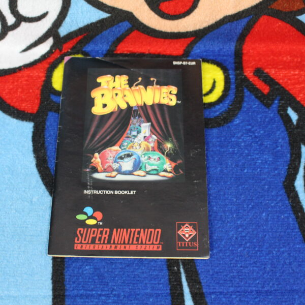 1186 - The Brainies Anleitung - Super Nintendo