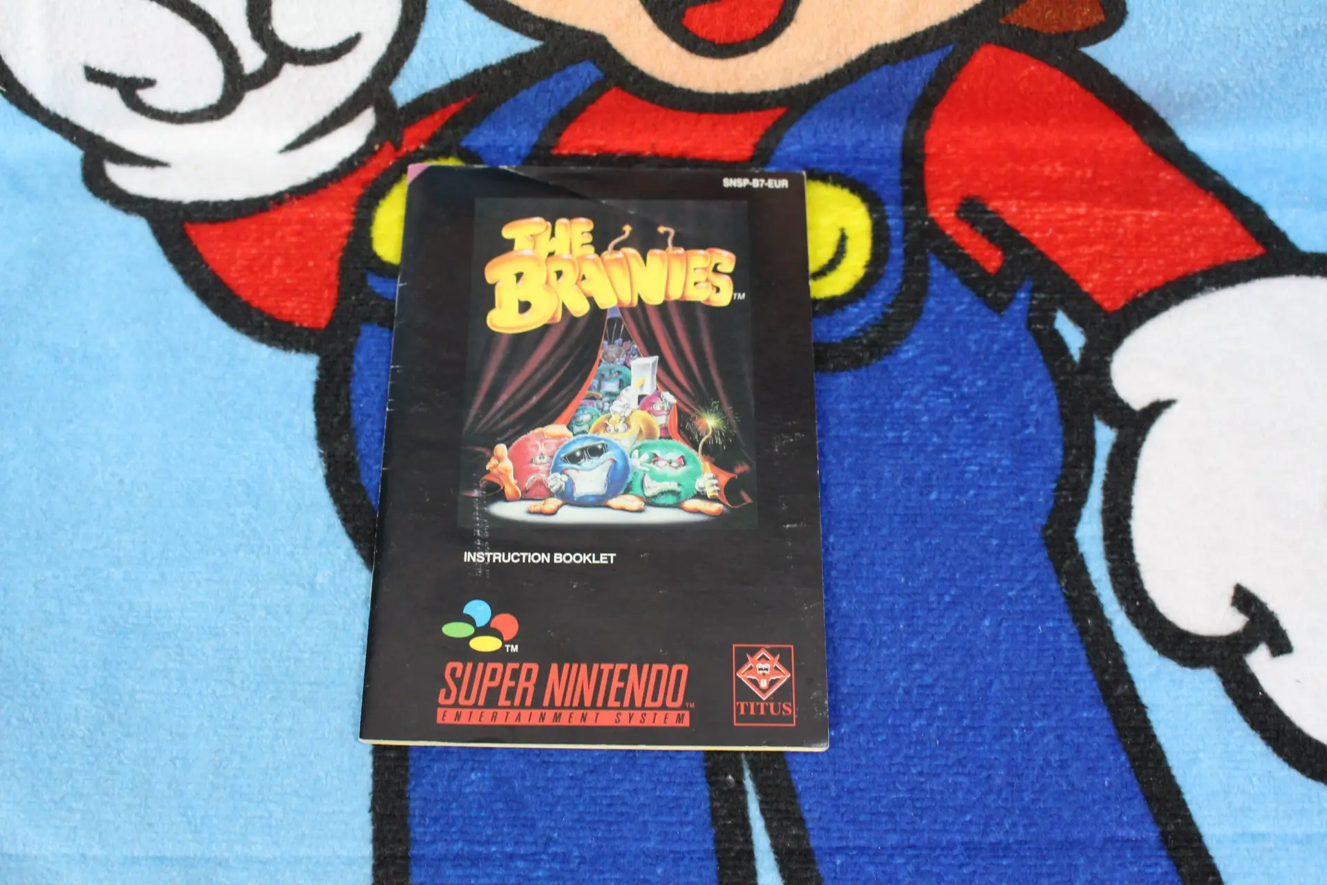 1186 - The Brainies Anleitung - Super Nintendo