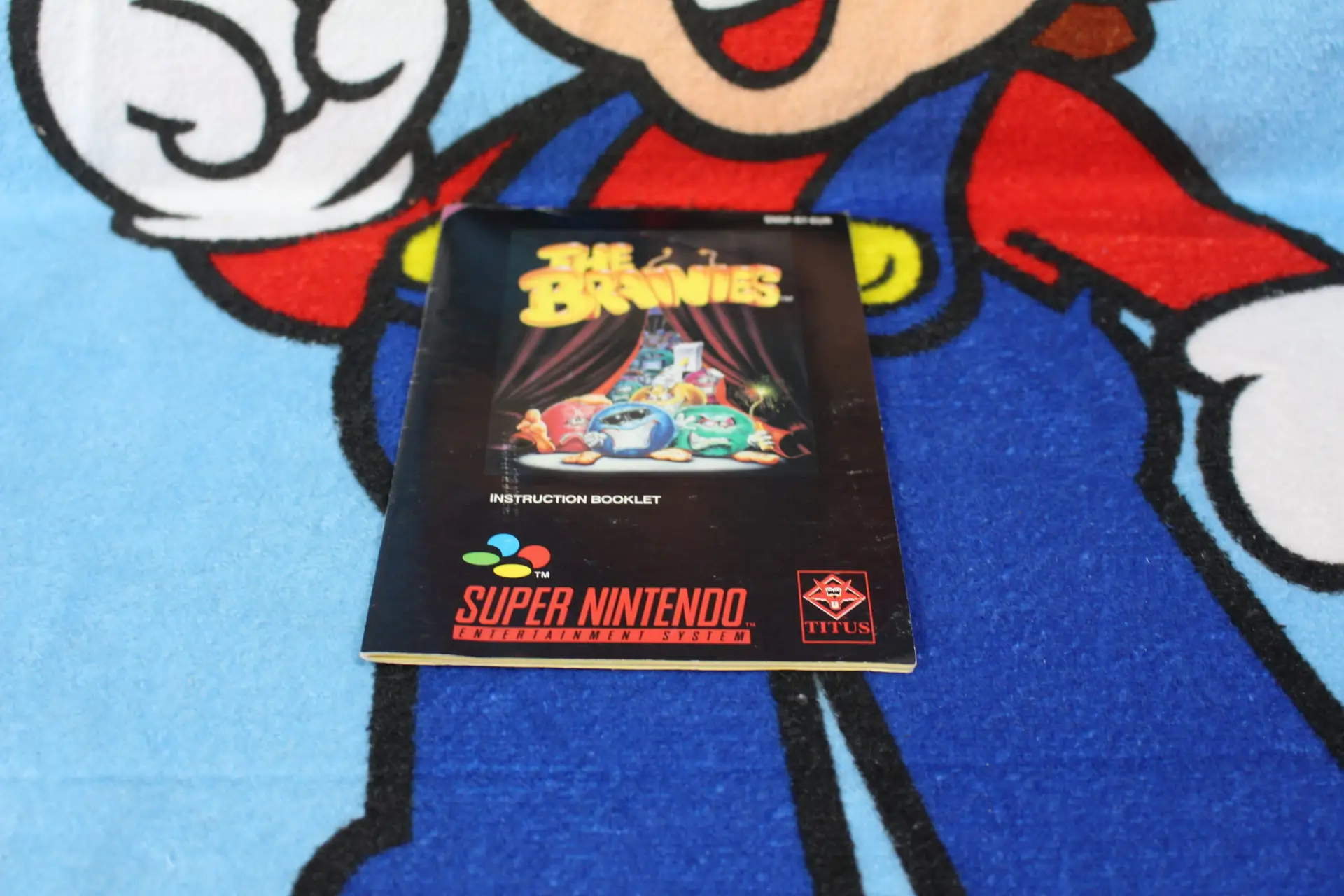 1186 - The Brainies Anleitung - Super Nintendo