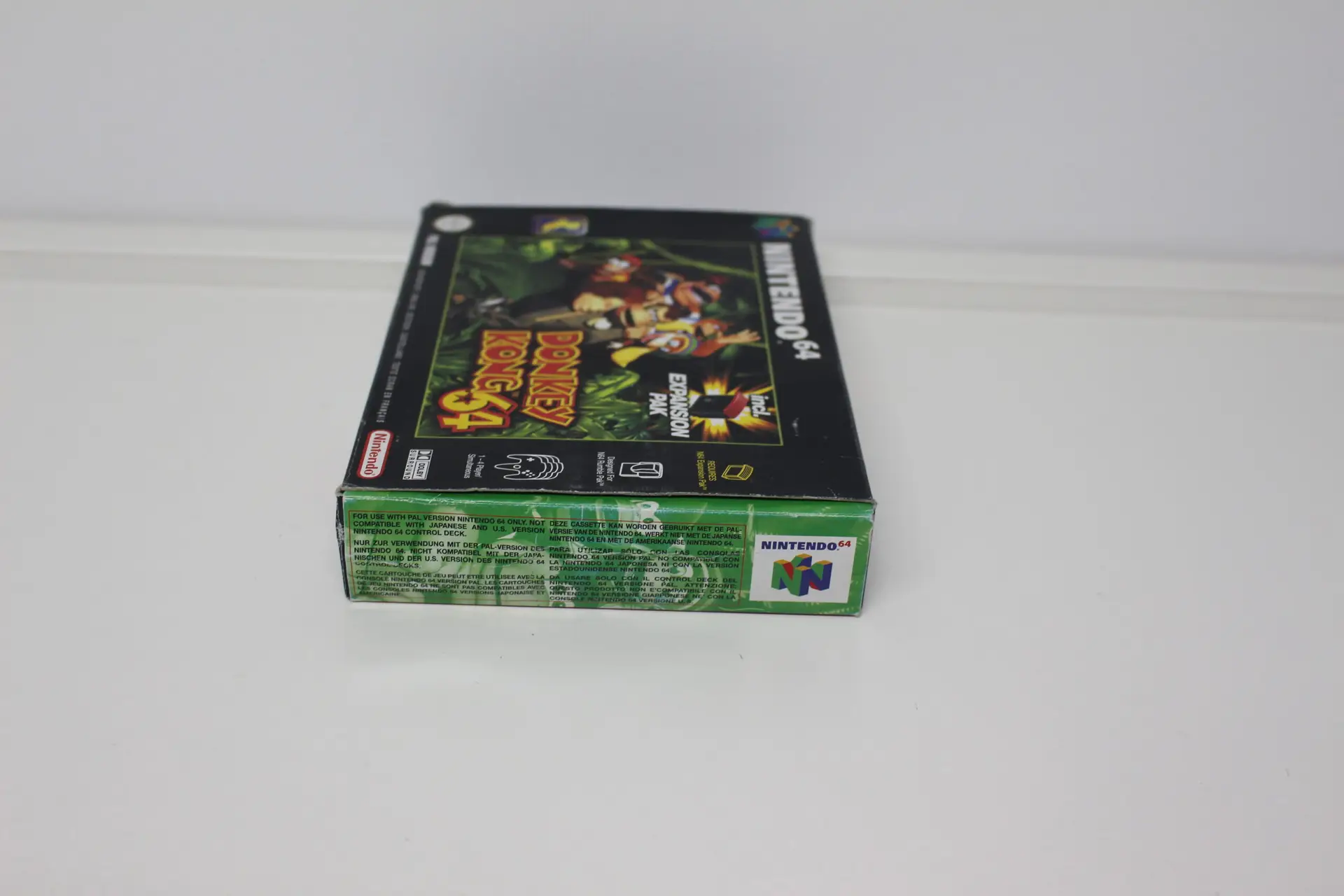 1242, 1409, 841 - Donkey Kong 64 in OVP - Nintendo 64