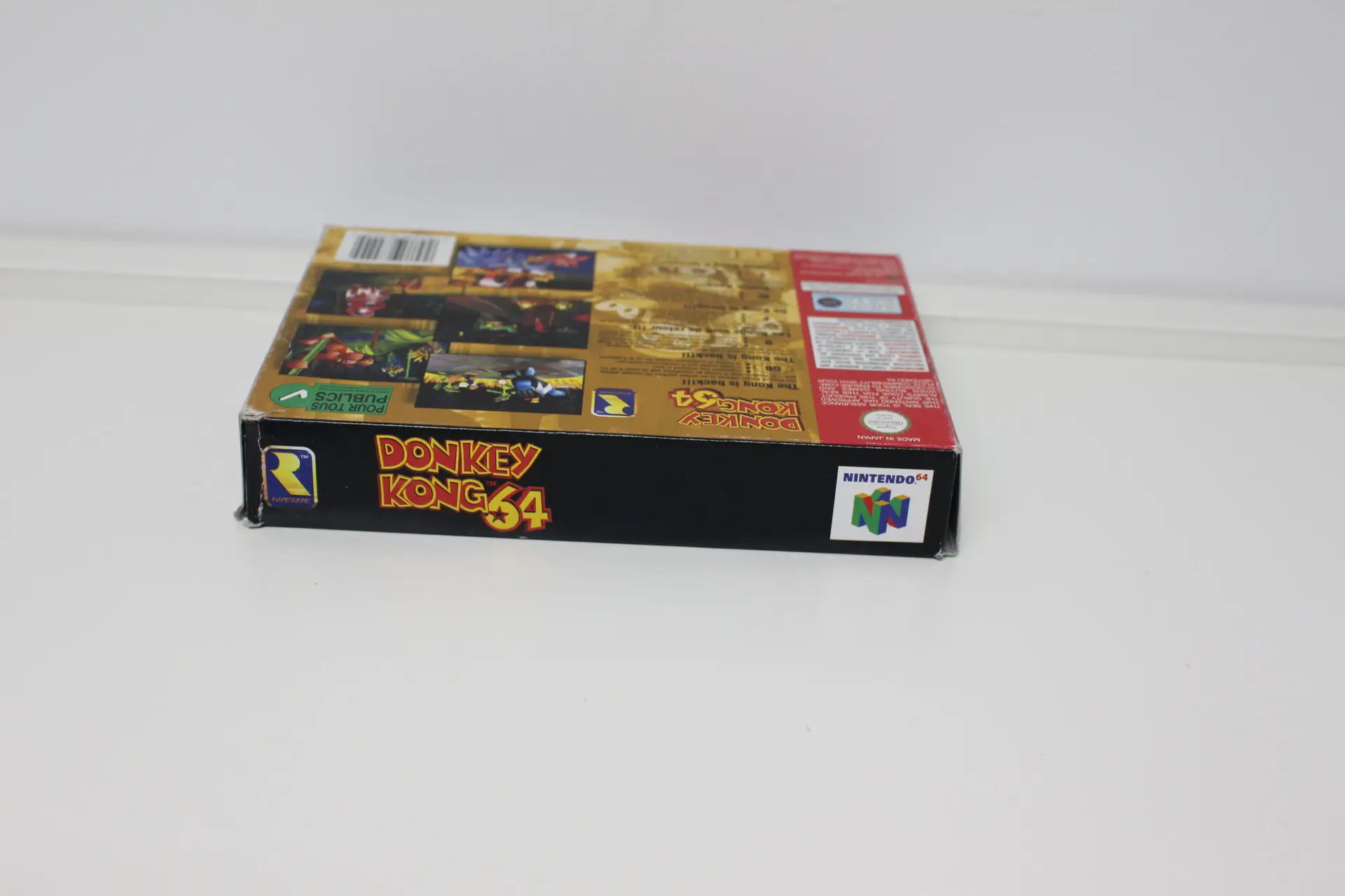 1242, 1409, 841 - Donkey Kong 64 in OVP - Nintendo 64