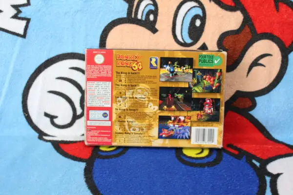 1242, 1409, 841 - Donkey Kong 64 in OVP - Nintendo 64