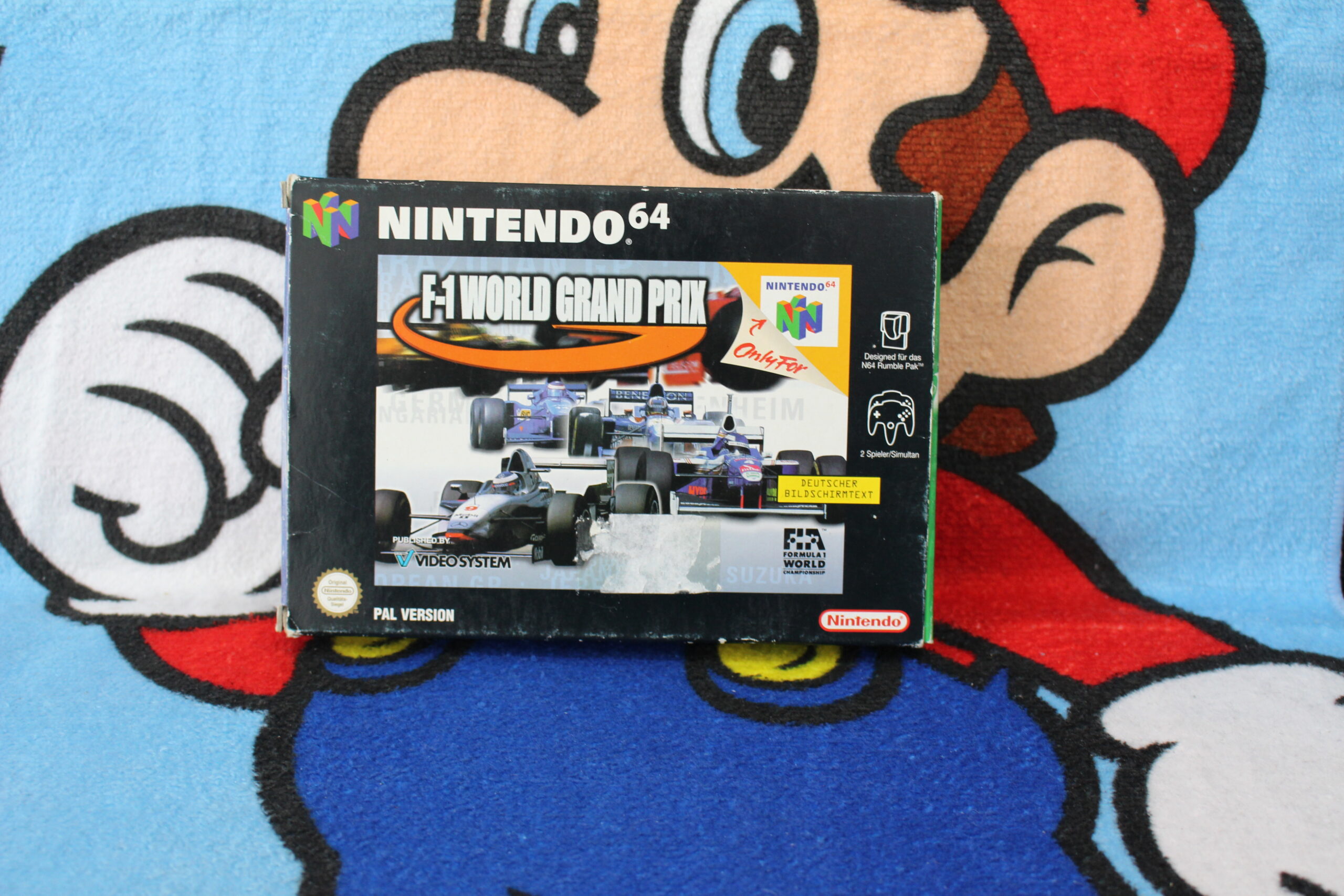 1243 - Formel 1 World Grand Prix in OVP - Nintendo 64