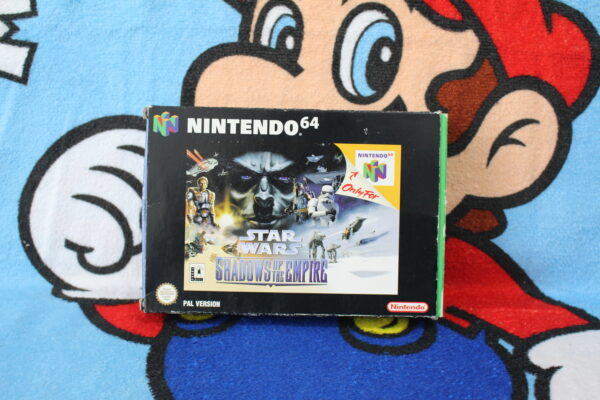 1251 - Star Wars Shadow of the Empire in OVP - Nintendo 64