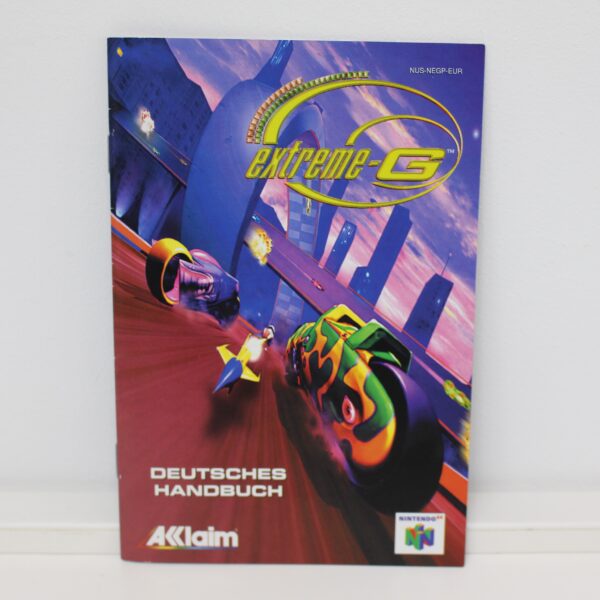 1256 - Extreme G Anleitung - Nintendo 64