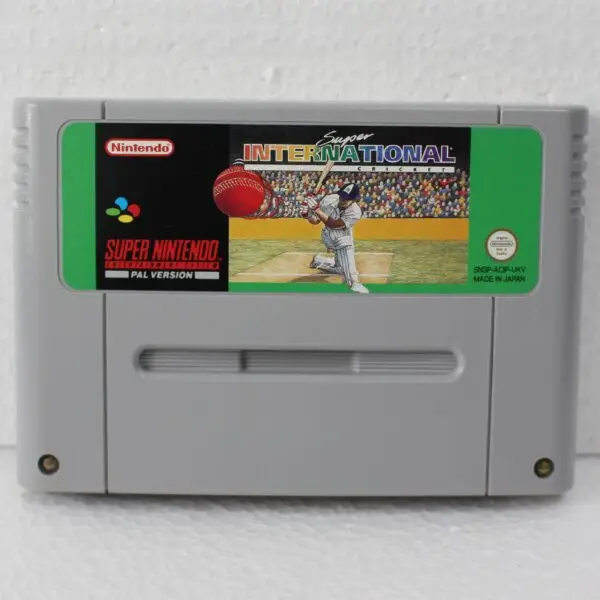 1339 - International Cricket - Super Nintendo