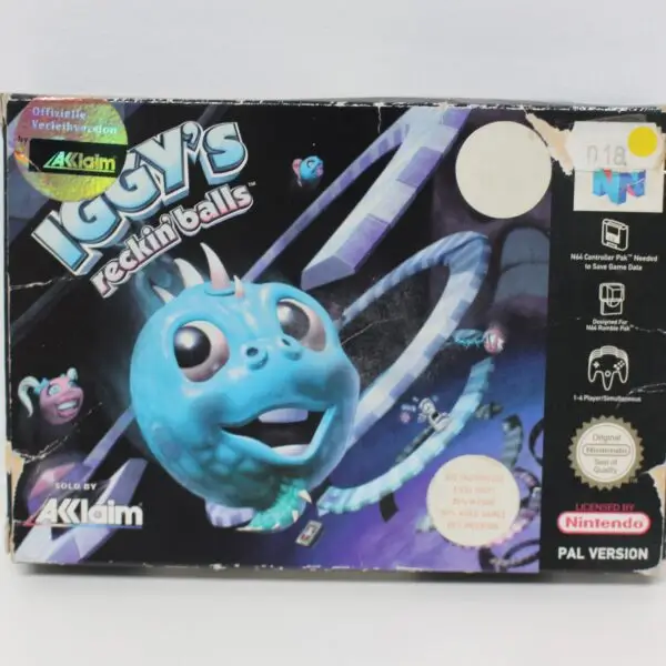 1481 - Iggys reckin Balls in OVP - Nintendo 64