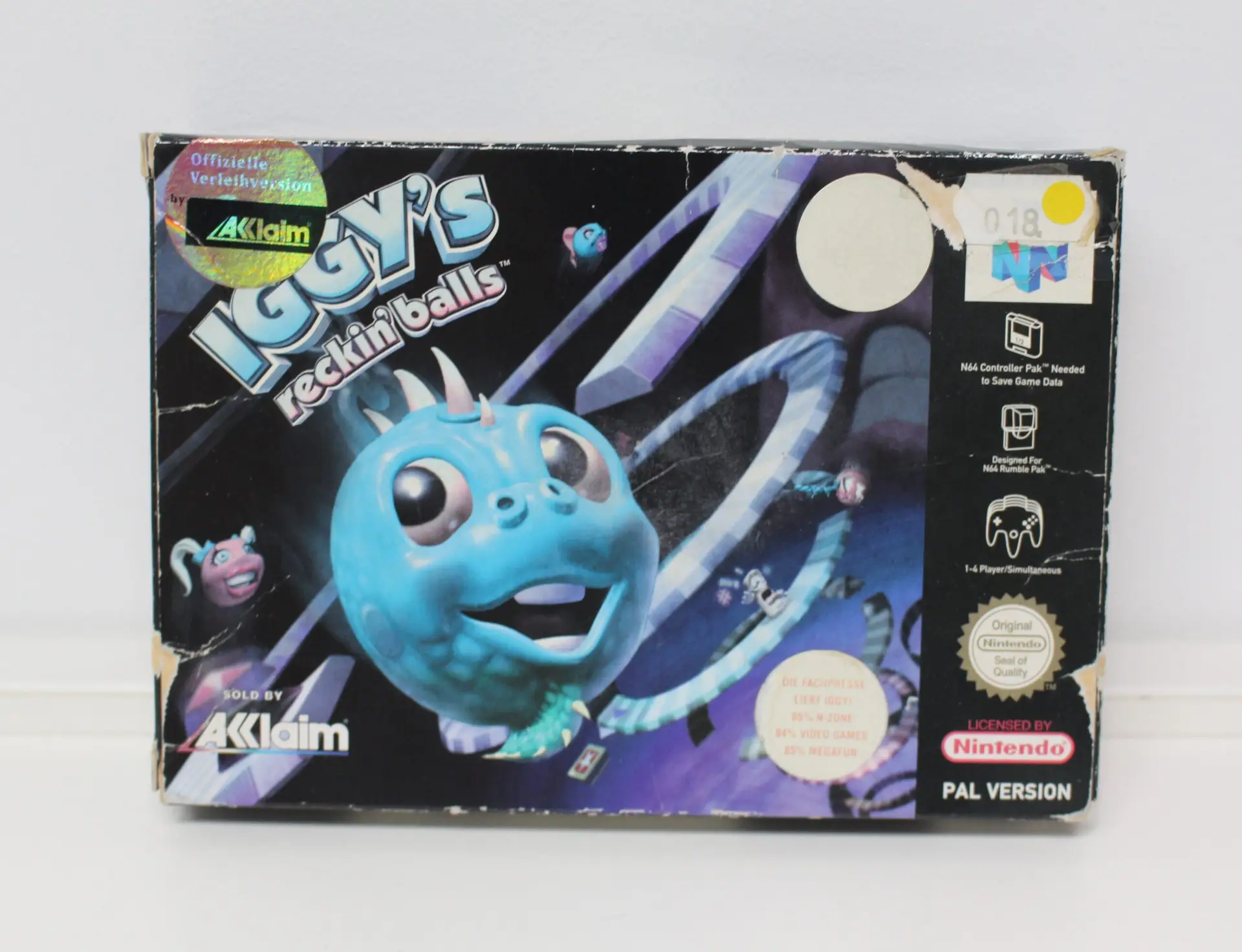 1481 - Iggys reckin Balls in OVP - Nintendo 64