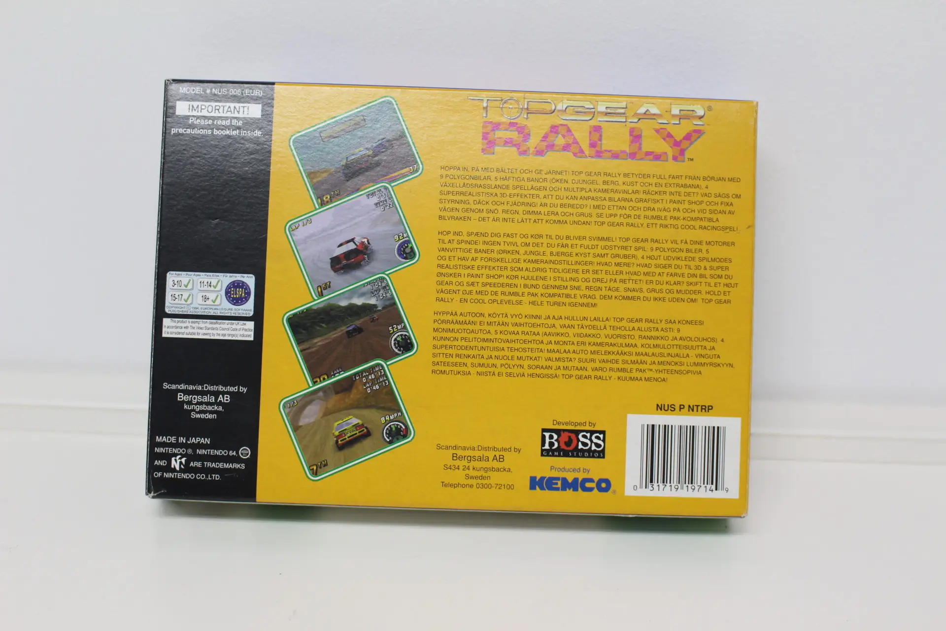 1483 - Top Gear Rally in OVP - Nintendo 64