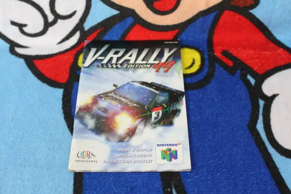 1506 - V-Rally 99 Anleitung - Nintendo 64