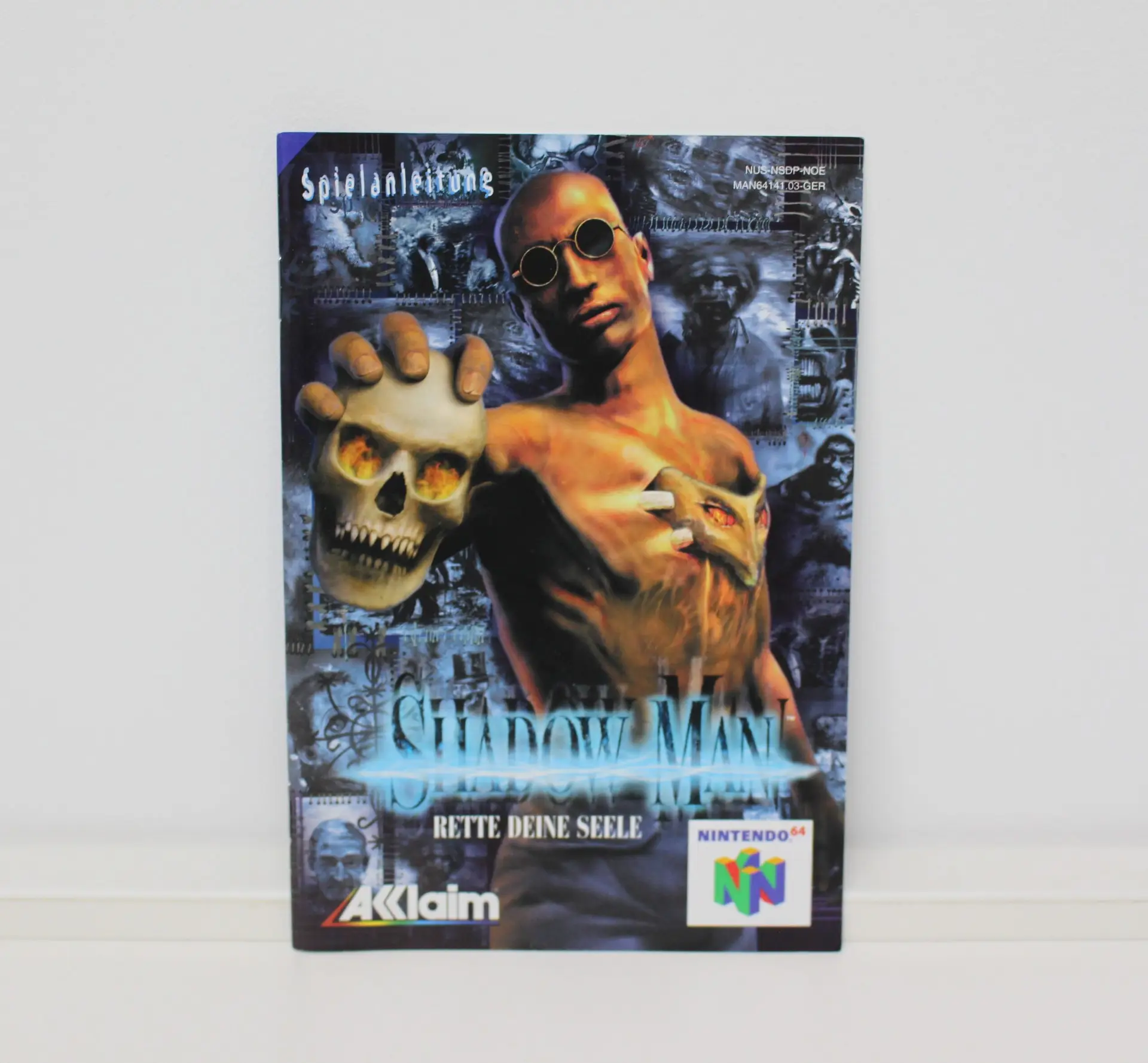 1522 - Shadowman Anleitung - Nintendo 64