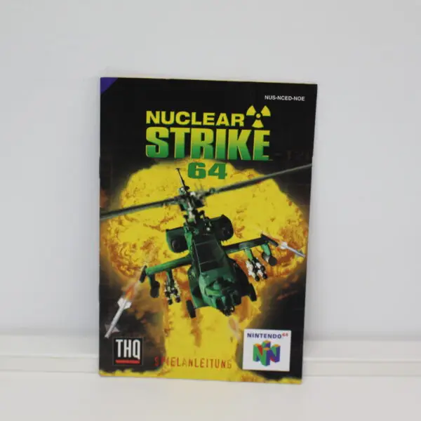 1523 - Nuclear Strike 64 Anleitung - Nintendo 64