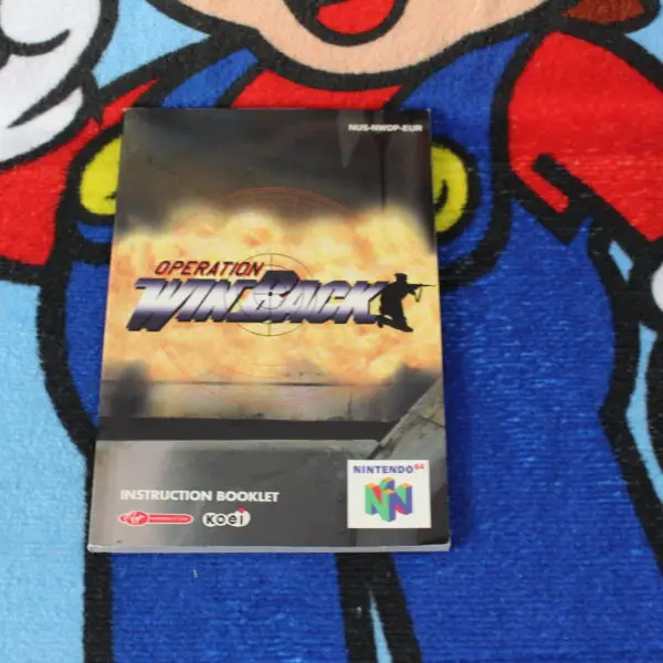 1527 - Operation Winback Anleitung - Nintendo 64