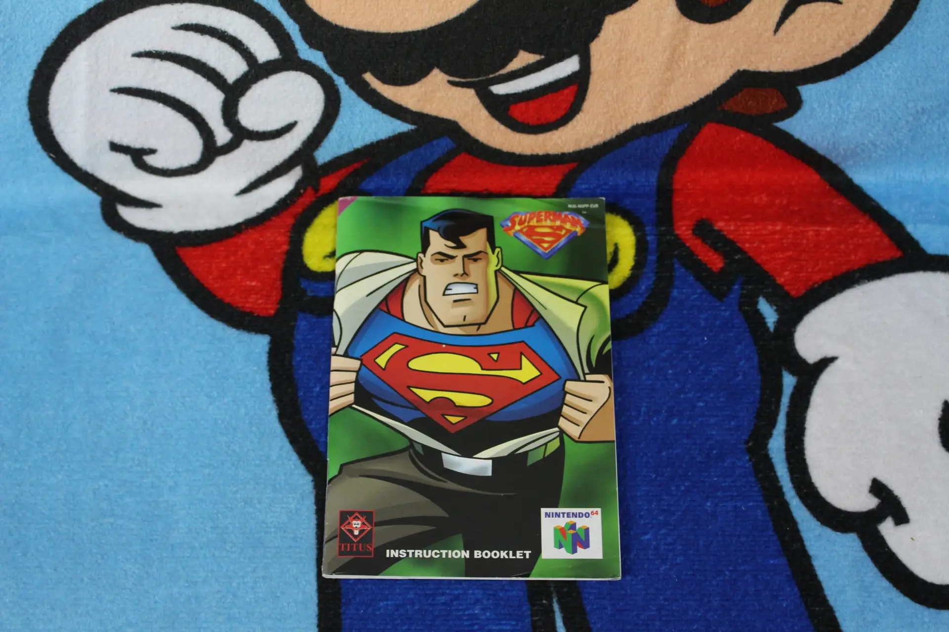 672 - Superman Anleitung - Nintendo 64