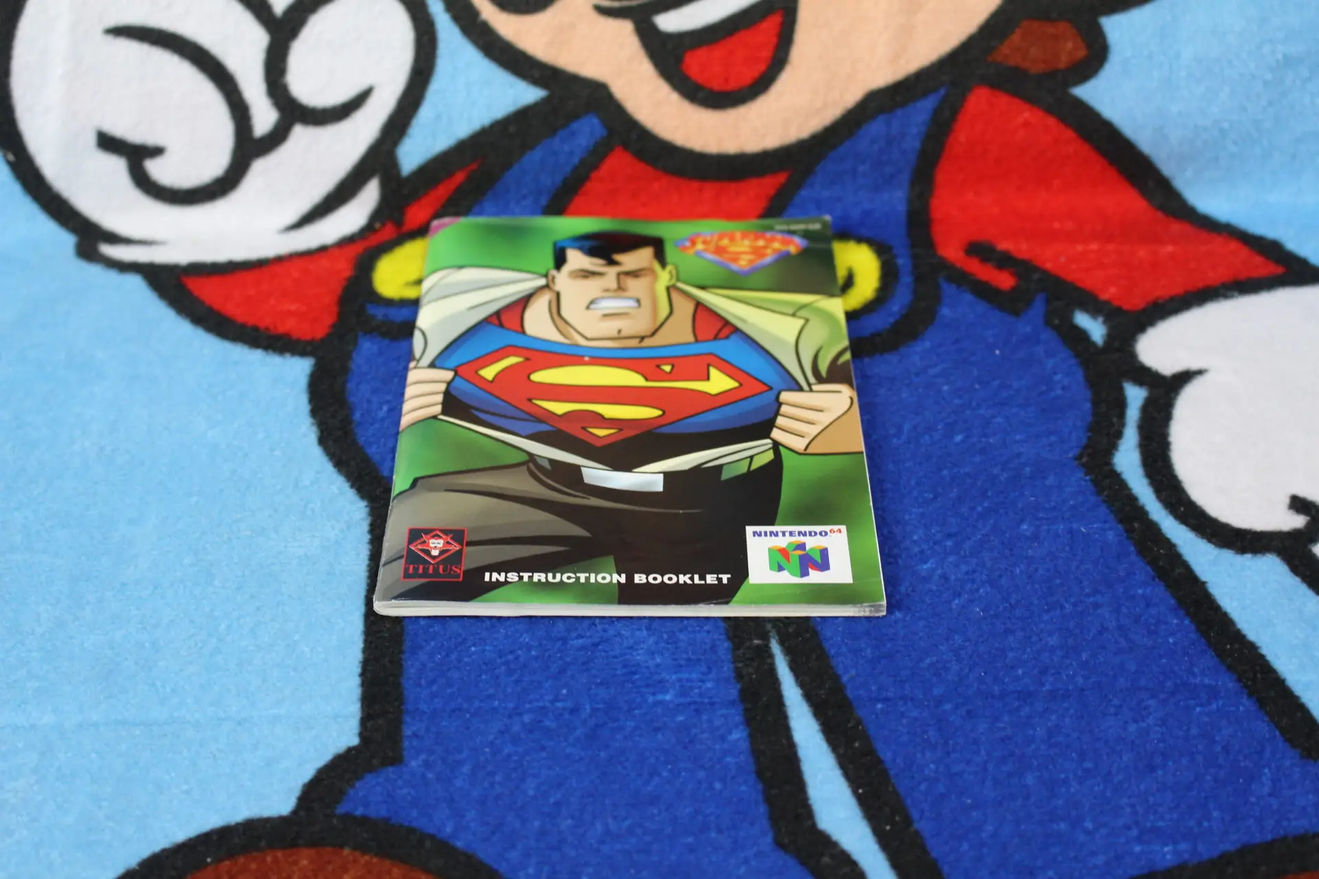 672 - Superman Anleitung - Nintendo 64