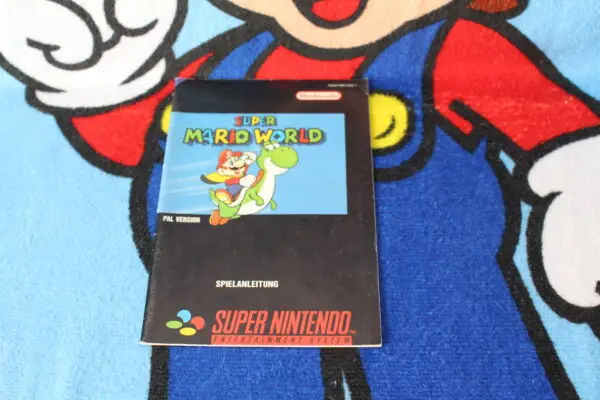 696 - Super Mario World Anleitung - Super Nintendo