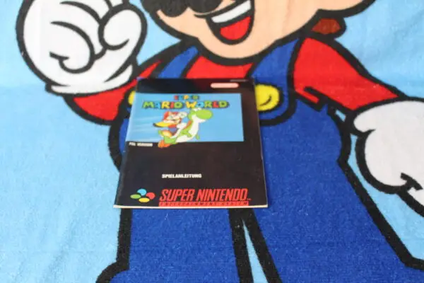 696 - Super Mario World Anleitung - Super Nintendo