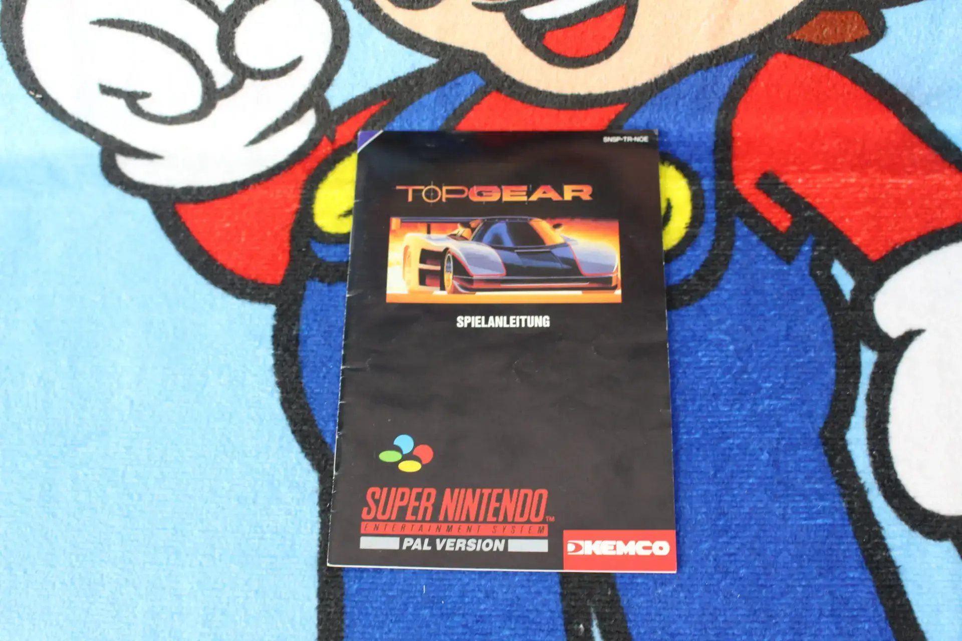 697 - Top Gear Anleitung - Super Nintendo