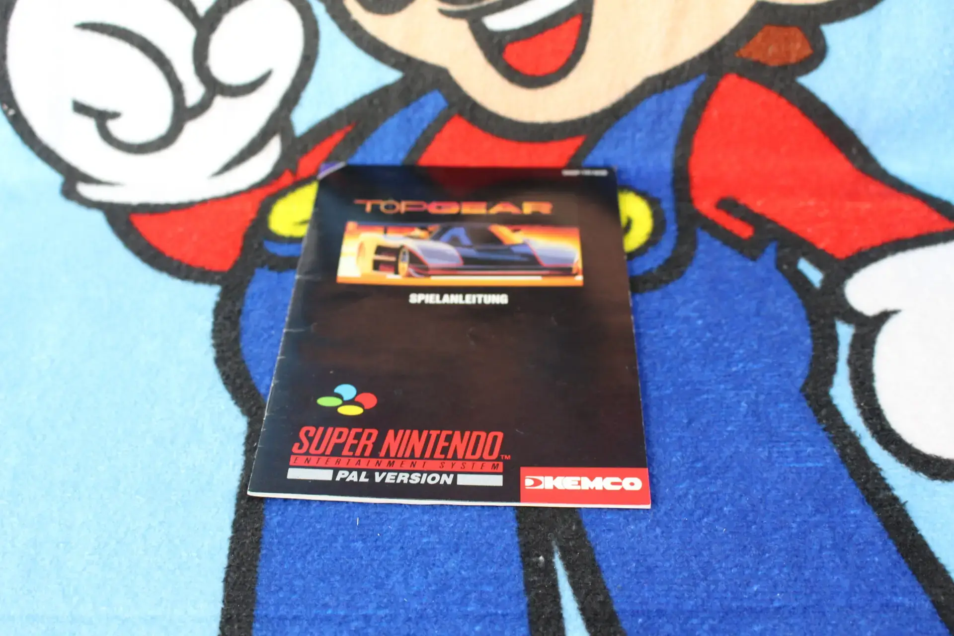 697 - Top Gear Anleitung - Super Nintendo