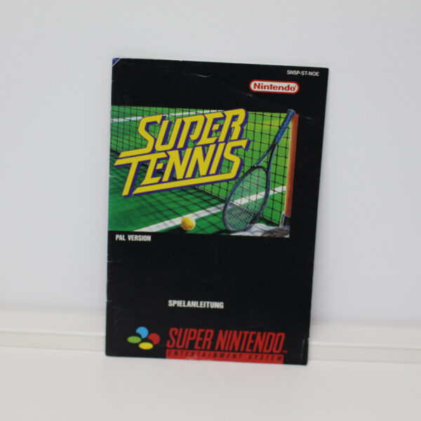 699 - Super Tennis Anleitung - Super Nintendo