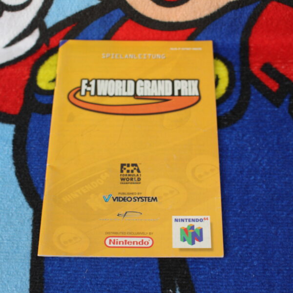 704 - Formel 1 Grand Prix Anleitung - Nintendo 64