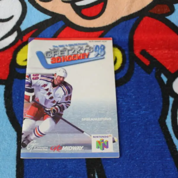 705 - Gretzkys 3D Hockey 98 Anleitung - Nintendo 64