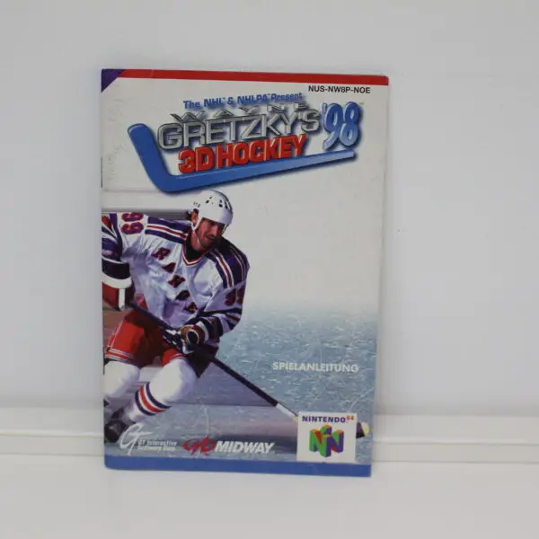 705 - Gretzkys 3D Hockey 98 Anleitung - Nintendo 64