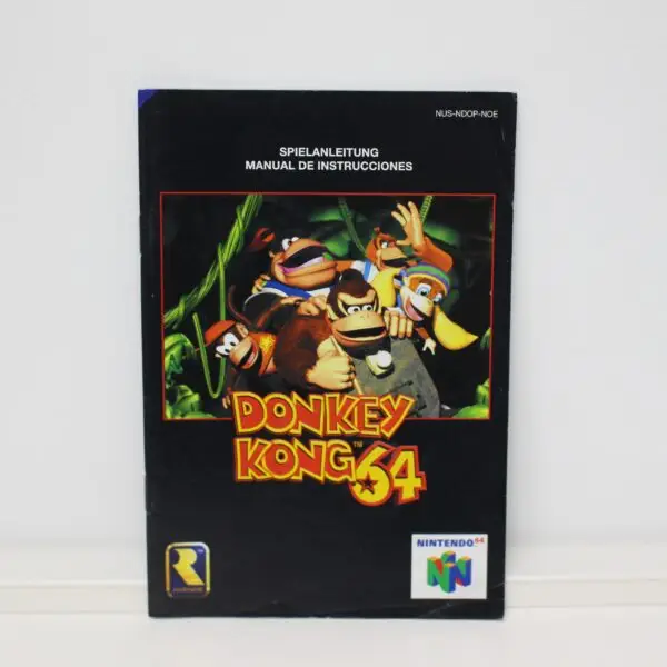 738 - Donkey Kong 64 Anleitung - Nintendo 64