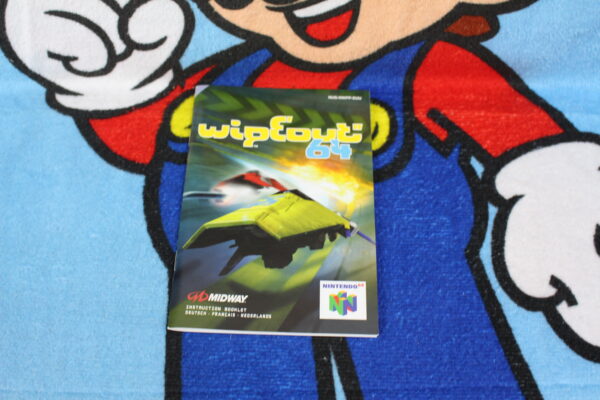 832 - Wipeout 64 Anleitung - Nintendo 64