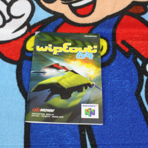 832 - Wipeout 64 Anleitung - Nintendo 64