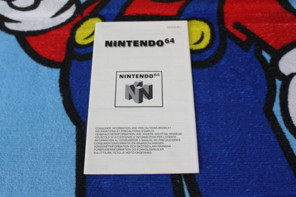 842 - Nintendo 64 NUS EUR 1 Anleitung - Nintendo 64