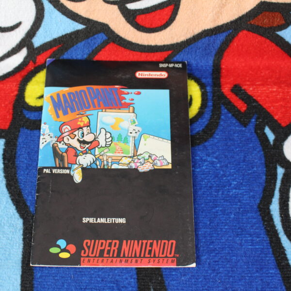 922 - Mario Paint Anleitung - Super Nintendo