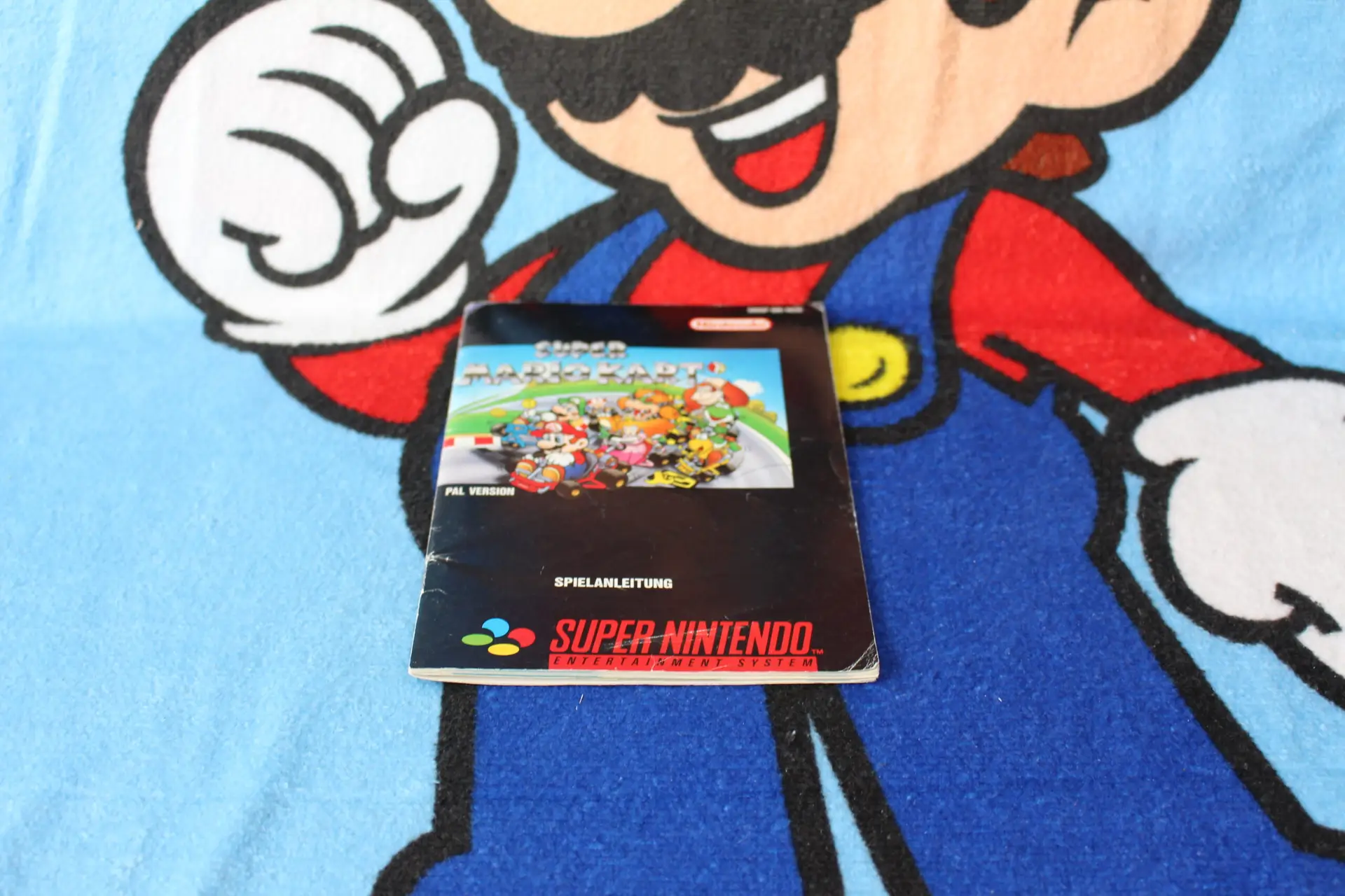 927 - Super Mario Kart Anleitung - Super Nintendo