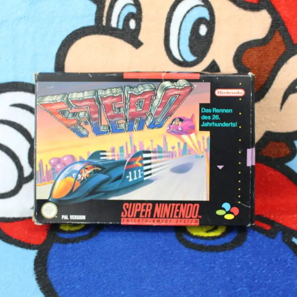 991 - F-Zero in OVP - Super Nintendo