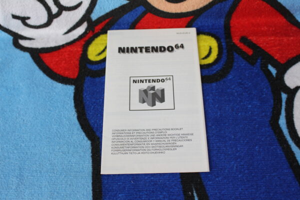 1548 - Nintendo 64 NUS EUR 3 Anleitung - Nintendo 64