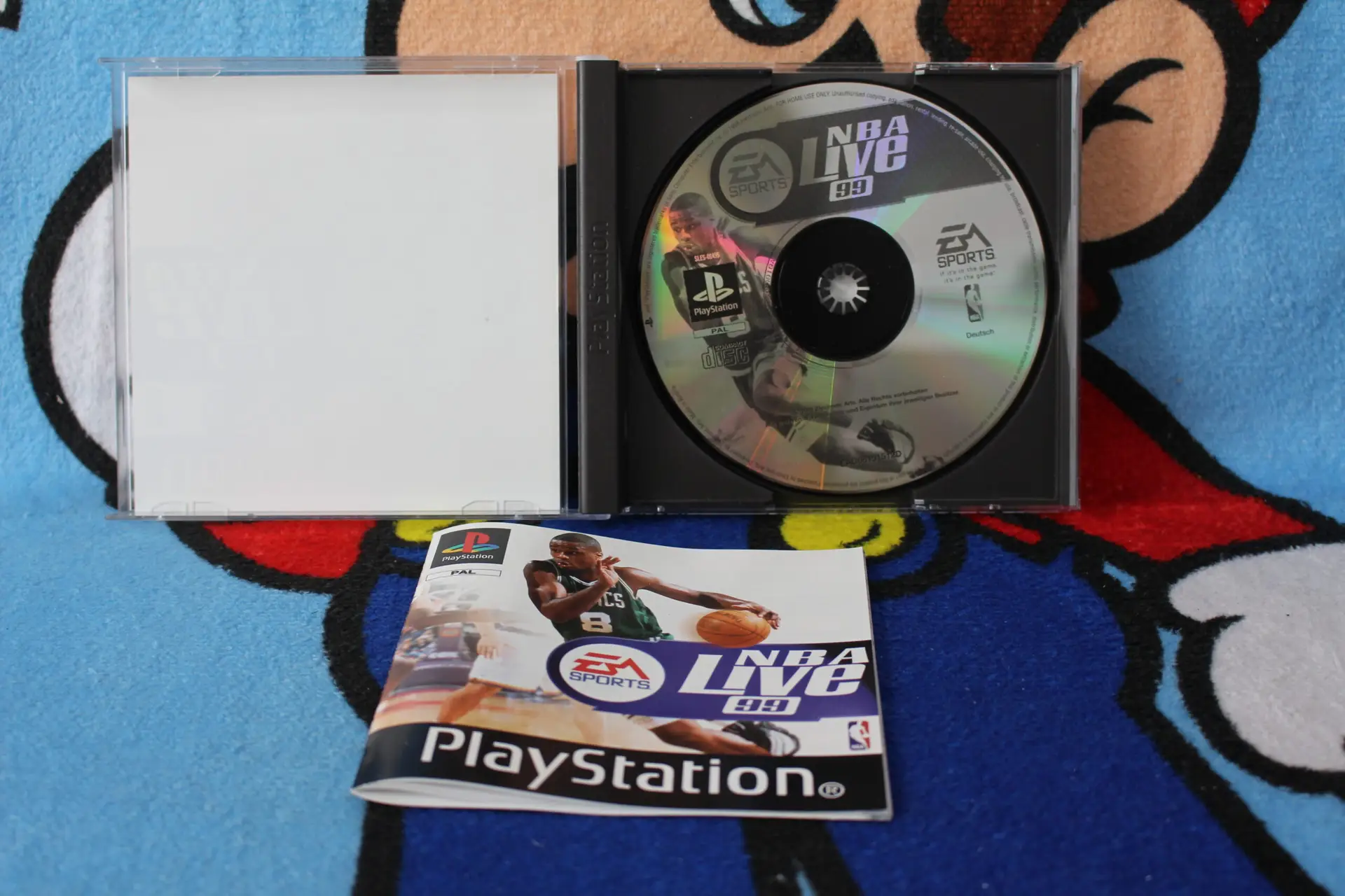 391 - NBA Live 99 - Playstation 1