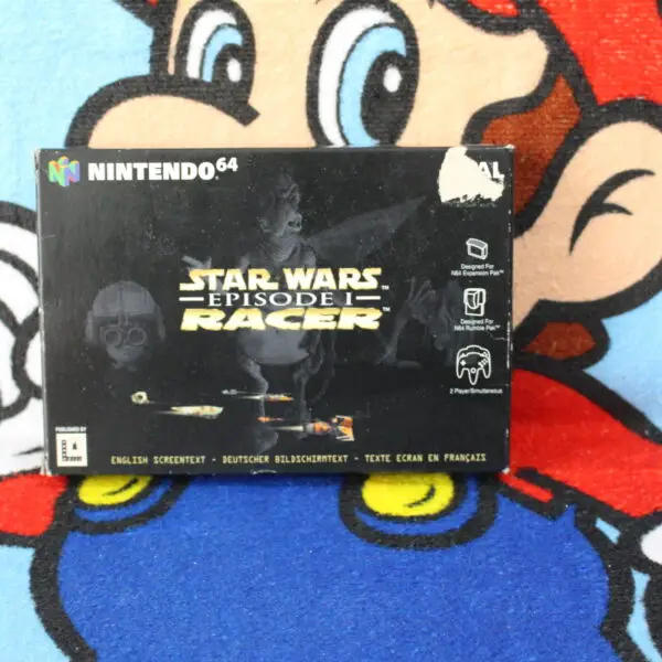 1254 - Star Wars Racer nur OVP - Nintendo 64