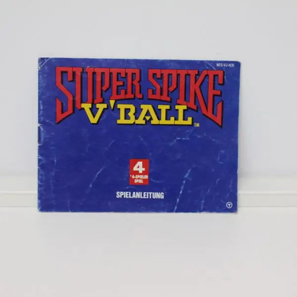 1596 - Super Spike Vball Anleitung - NES