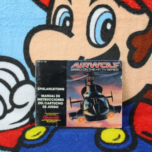1602 - Airwolf Anleitung - NES