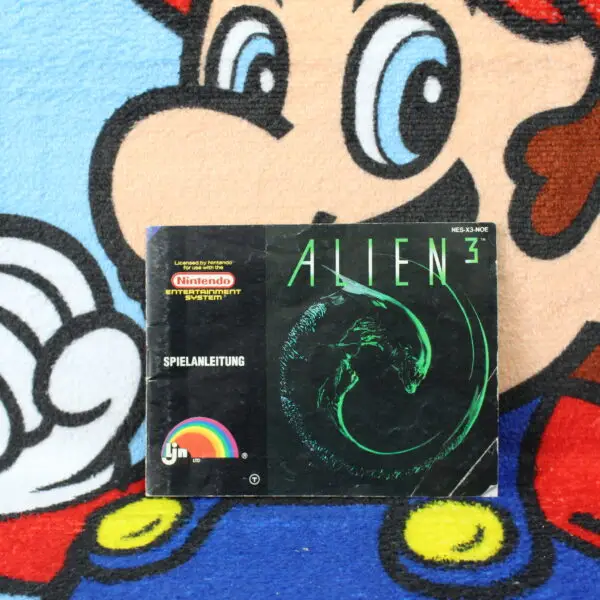 1603 - Alien 3 Anleitung - NES