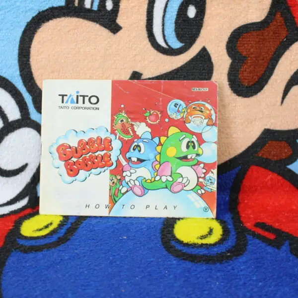 1606 - Bubble Bobble Anleitung - NES