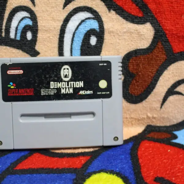 1652 - Demolition Man - Super Nintendo