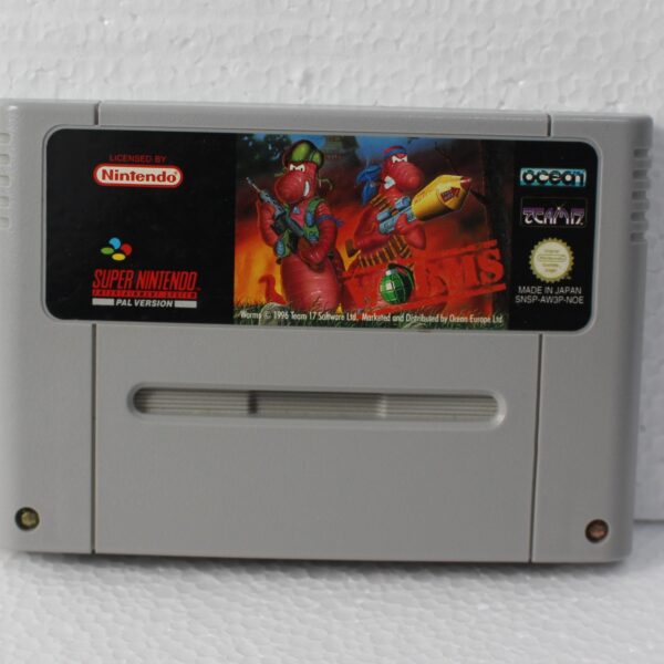 1654 - Worms - Super Nintendo