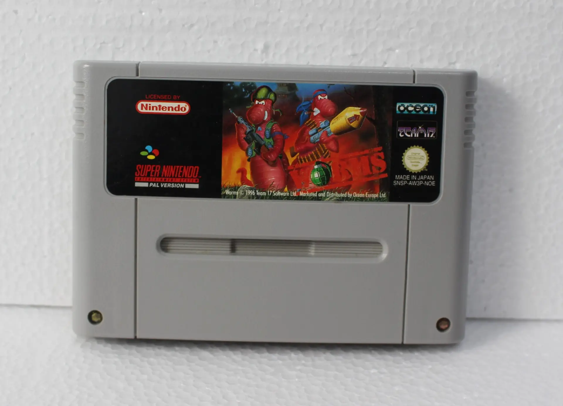1654 - Worms - Super Nintendo