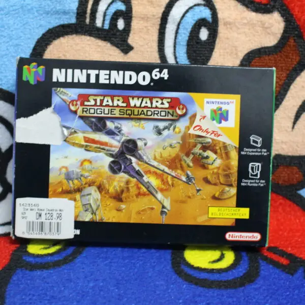1665 - Star Wars Rogue Squadron in OVP - Nintendo 64