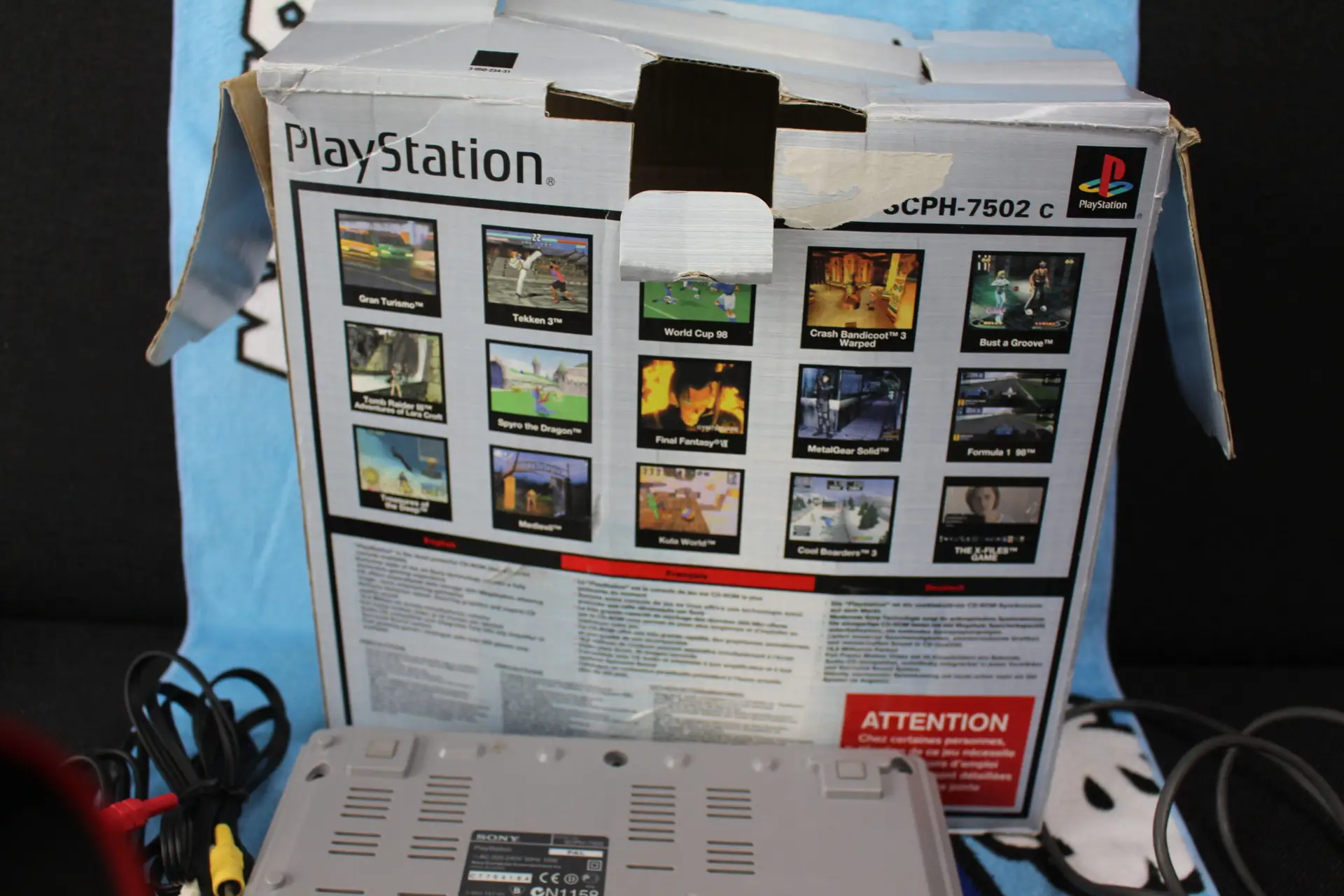 1758 - Playstation 1 Konsole in OVP