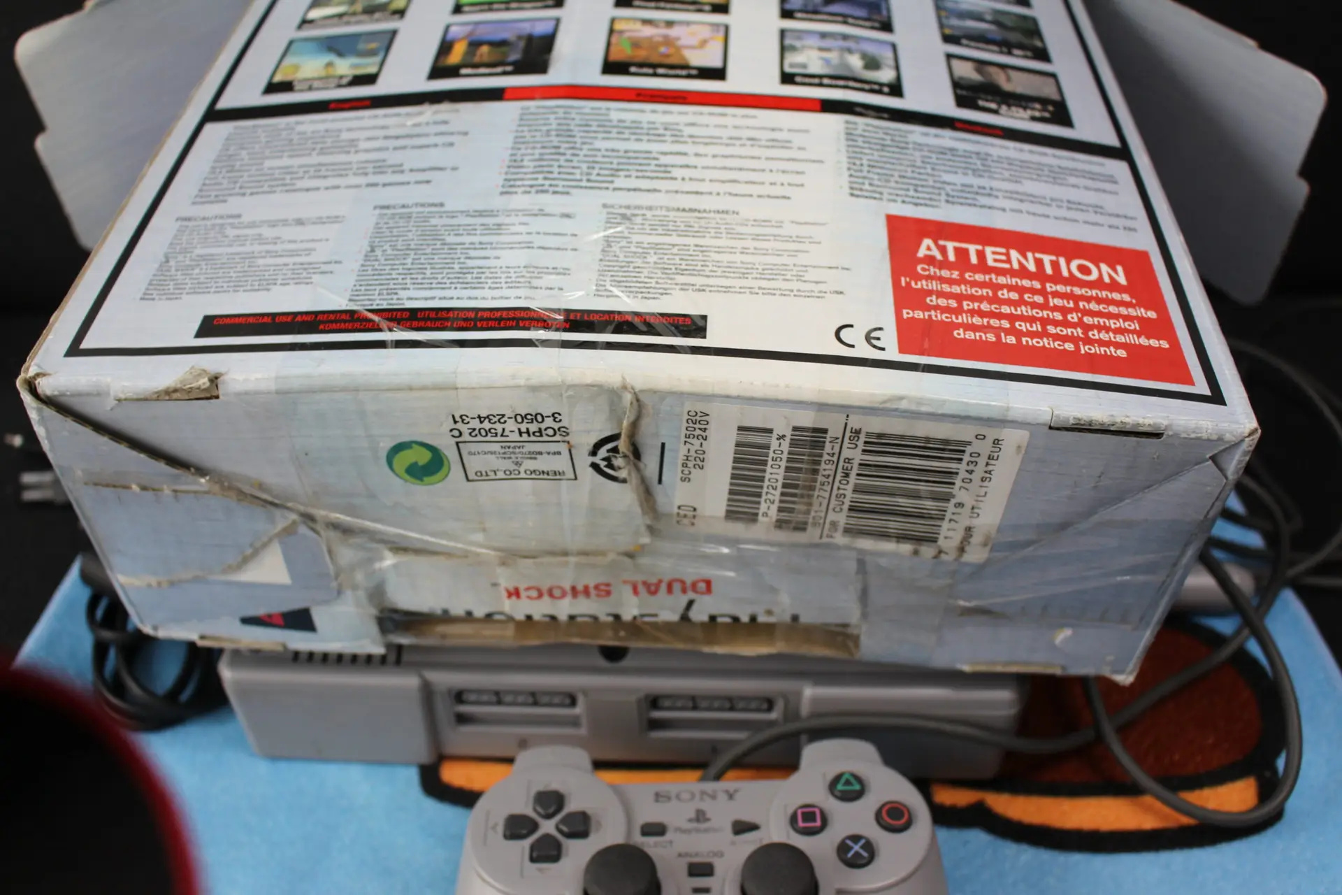 1758 - Playstation 1 Konsole in OVP