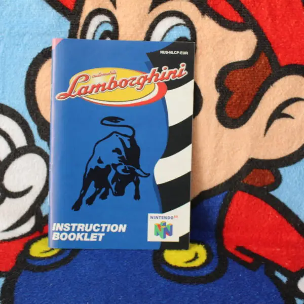 1670 - Lamborghini Anleitung - Nintendo 64